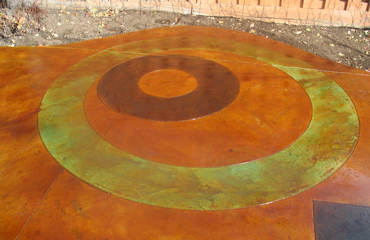 boise concrete acid staining