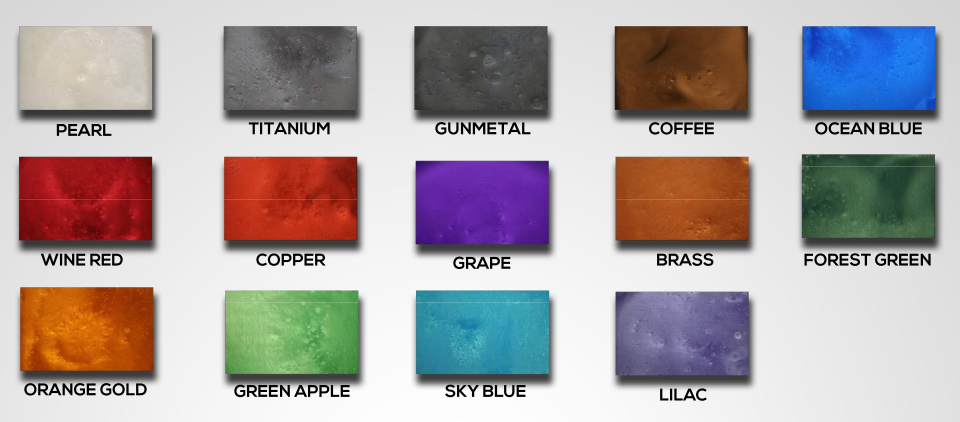 Epoxy Floor Color Chart